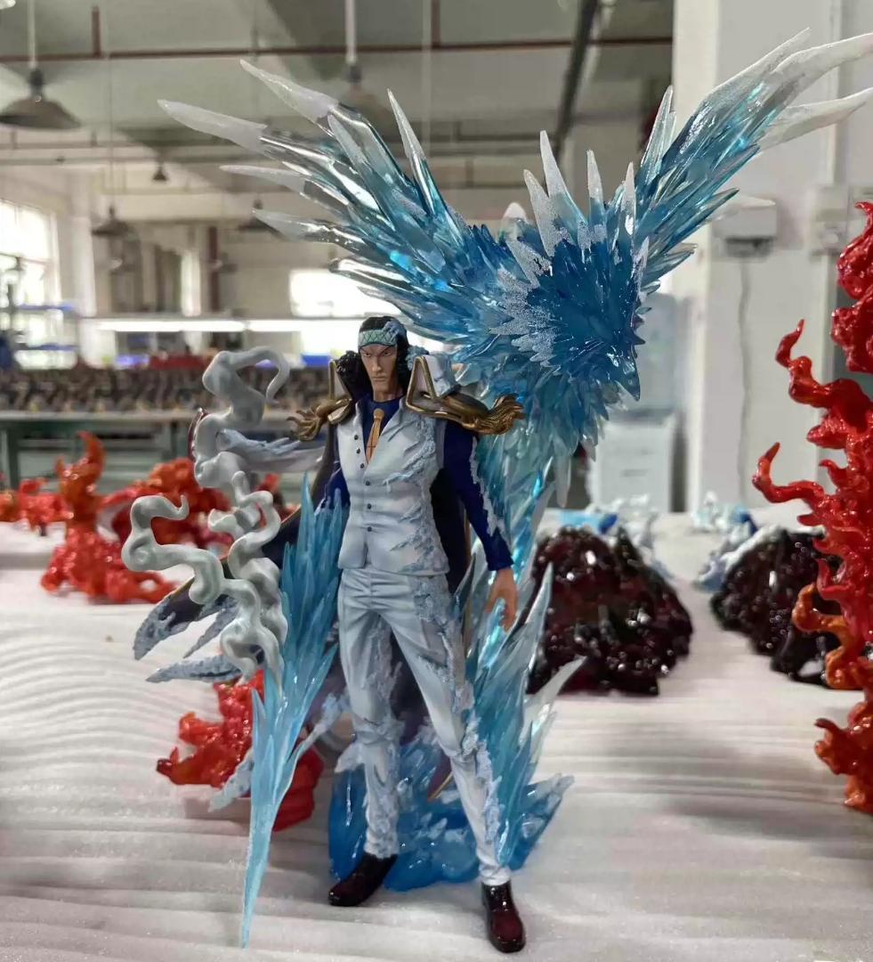 ワンピース 青キジ クザン 赤犬 サカズキ ガレージキット フィギュア2