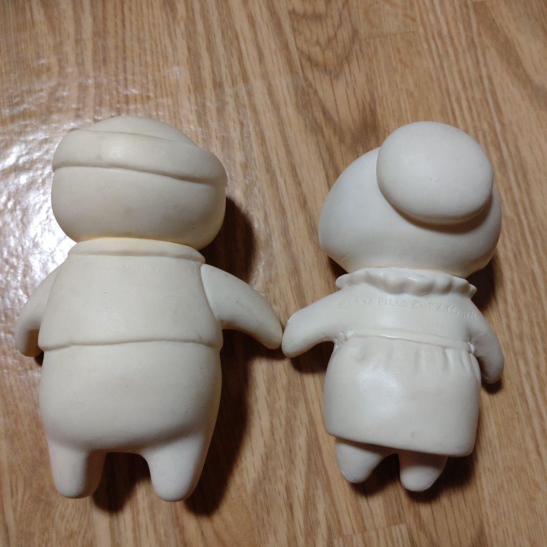 70s☆pillsburyドゥボーイ2体セットソフビ人形キャラクター企業物