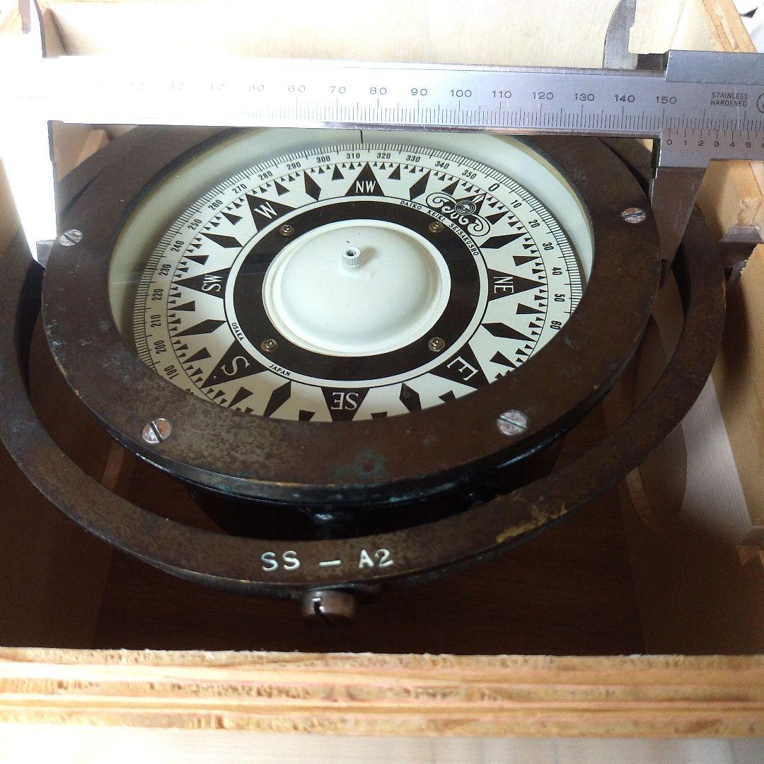 漁船 船舶用 羅針盤 大航計器製作所 SSA2 磁気コンパス 方位磁石 天体