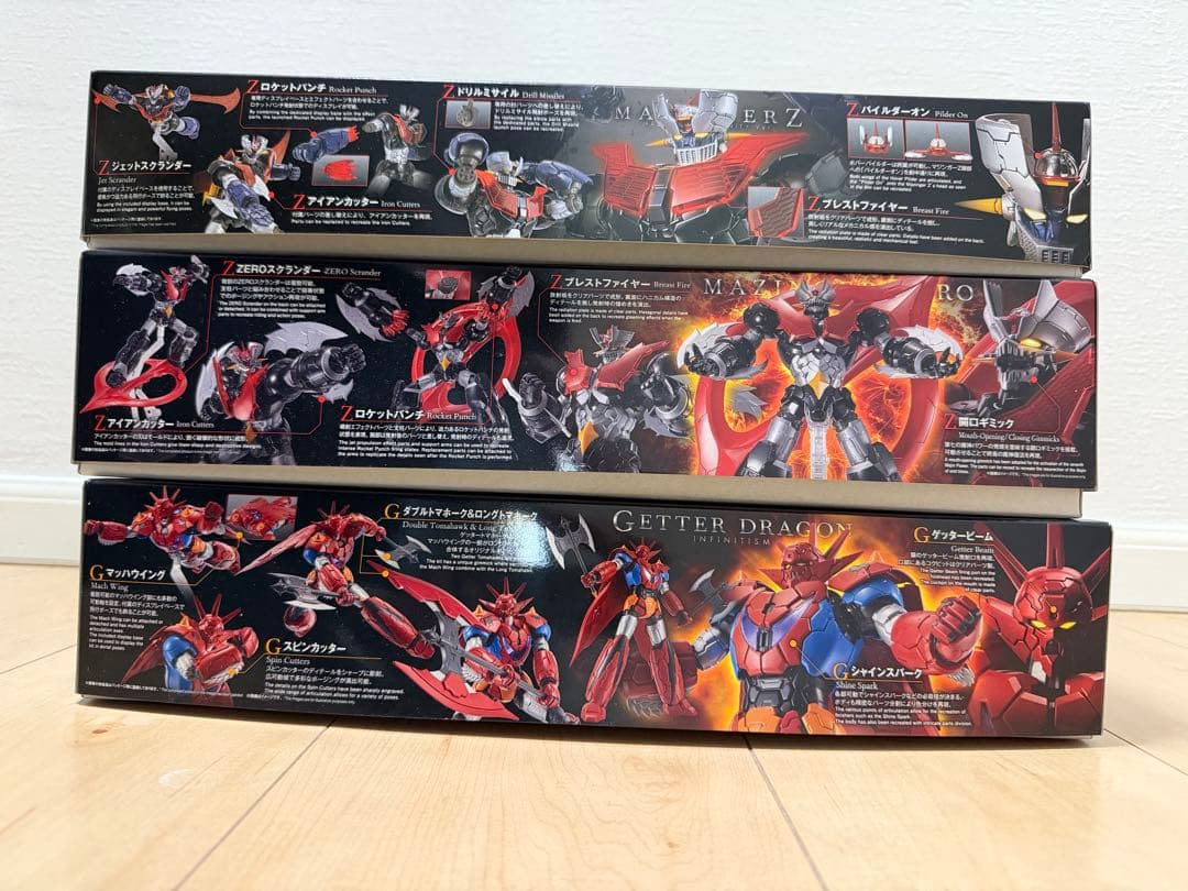 特限〜P還元中 HGマジンガー、ゲッタープラモ3体セット - メルカリ