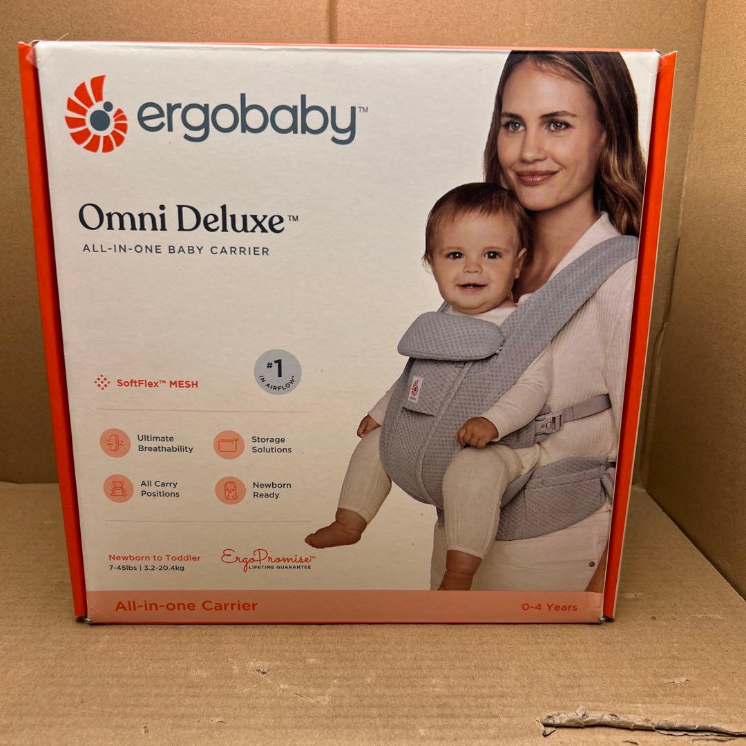 ergobaby Omni Deluxe 抱っこ紐　パールグレー OMNI Deluxe / パールグレー | エルゴベビー オンラインストア