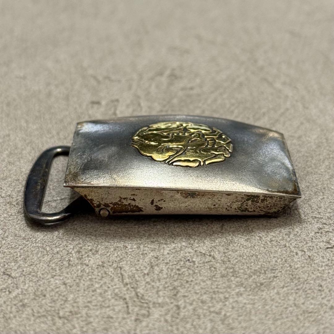 SNT1355 麒麟麦酒株式会社 三越 SILVER 26.5g ベルトバックル