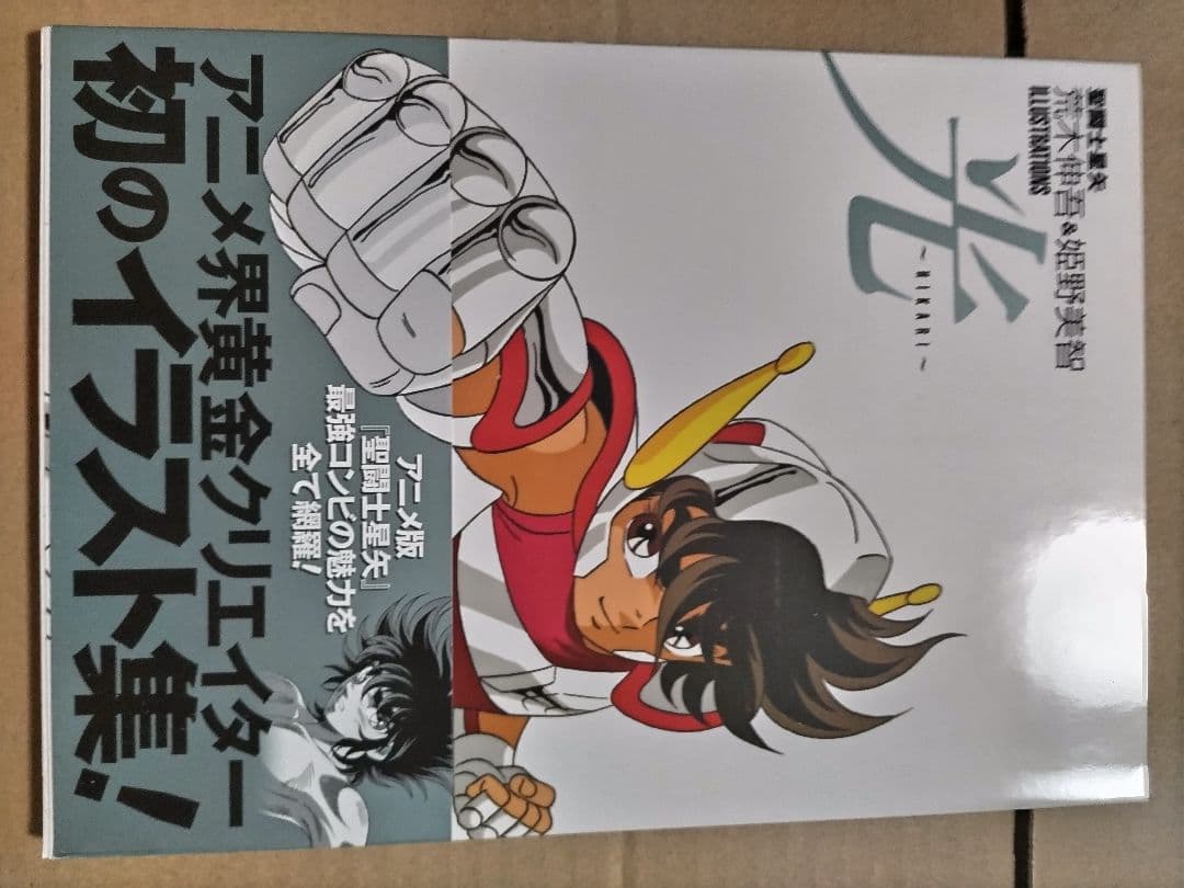 聖闘士星矢 荒木伸吾&姫野美智 ILLUSTRATIONS ~光~ - メルカリ