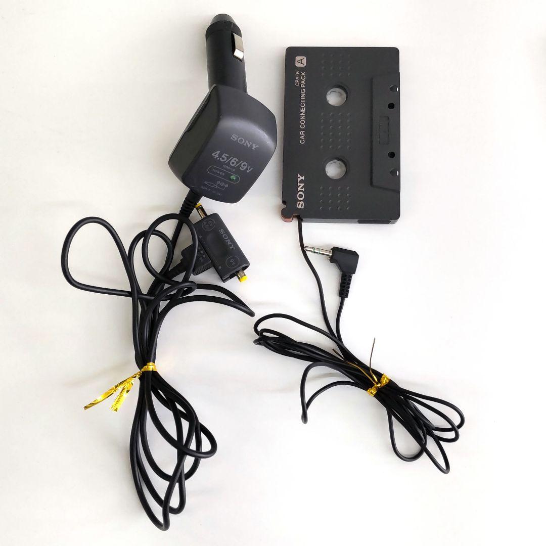 美品 ソニーMDウォークマン MZ-R30 カセットアダプター&シガー電源