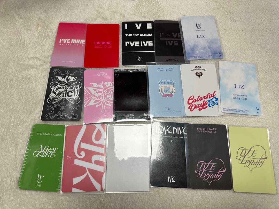 ive リズ トレカ まとめ売り - メルカリ