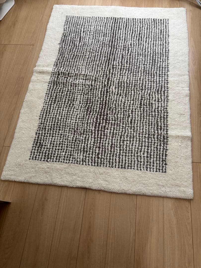 KANADEMONO ラグ 120x160cm HandmadeFloralMelangeRug_05_10