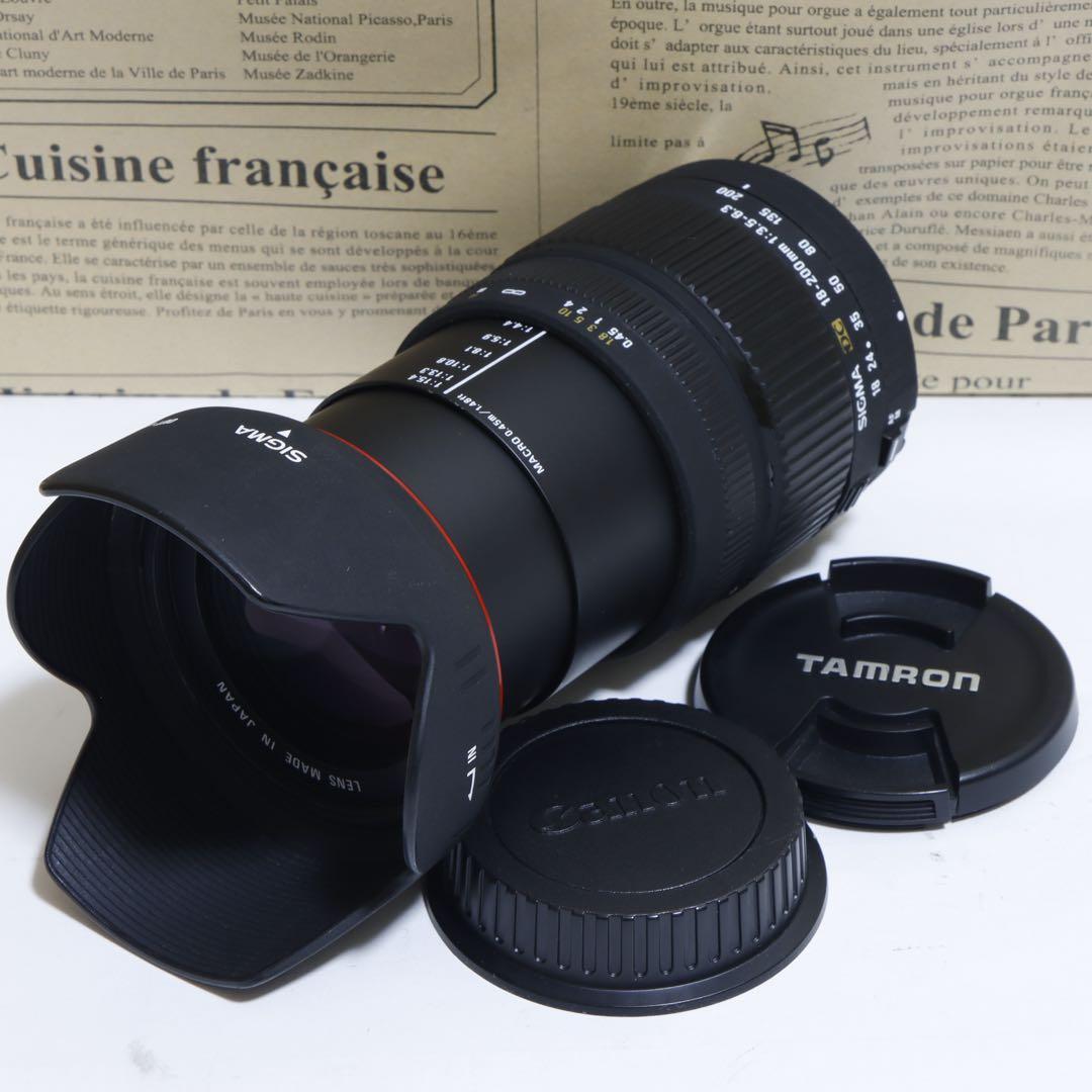 ⭐︎アイオタ☆Sigma 18-200mm for キャノン ☆ Amazon.com : Sigma 18-200mm F3.5-6.3 II DC OS HSM Lens for Canon
