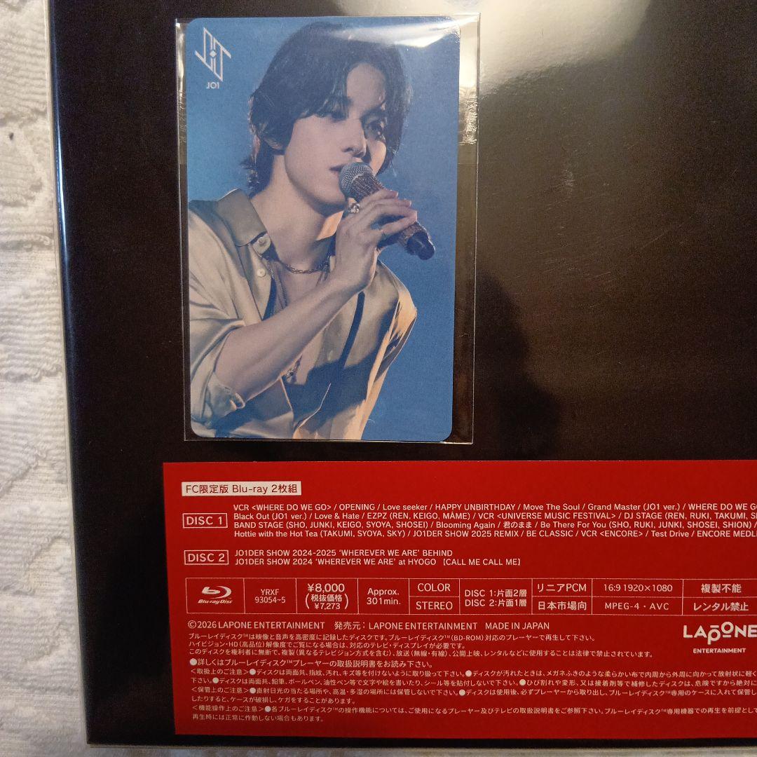 FC盤】JO1DER SHOW 2025 Blu-ray 東京ドーム - メルカリ