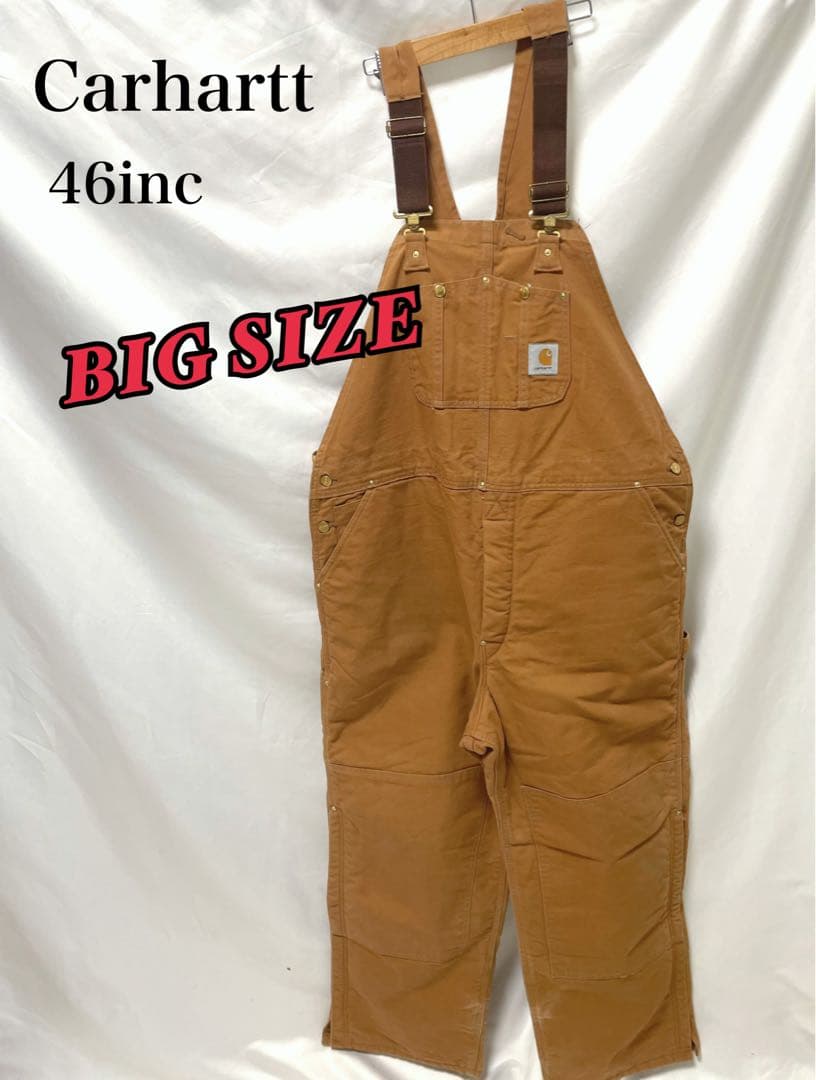 専用　　　オーバーオール 46インチ　ダック地　ダブルニー　キャメル Lee（リー） ダブルニー オーバーオール Lee OUTDOORS サロペット