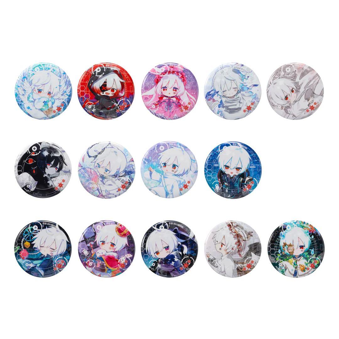 まふまふ 缶バッジ ひきライ2025＠武道館ライブ 輪廻 コンプセット