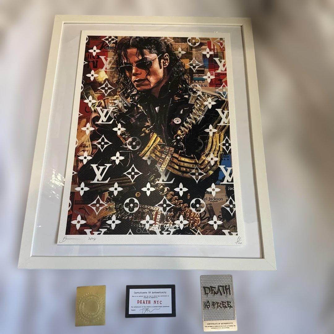 DEATH NYC 世界100枚限定 現代アート マイケルジャクソン ヴィトン