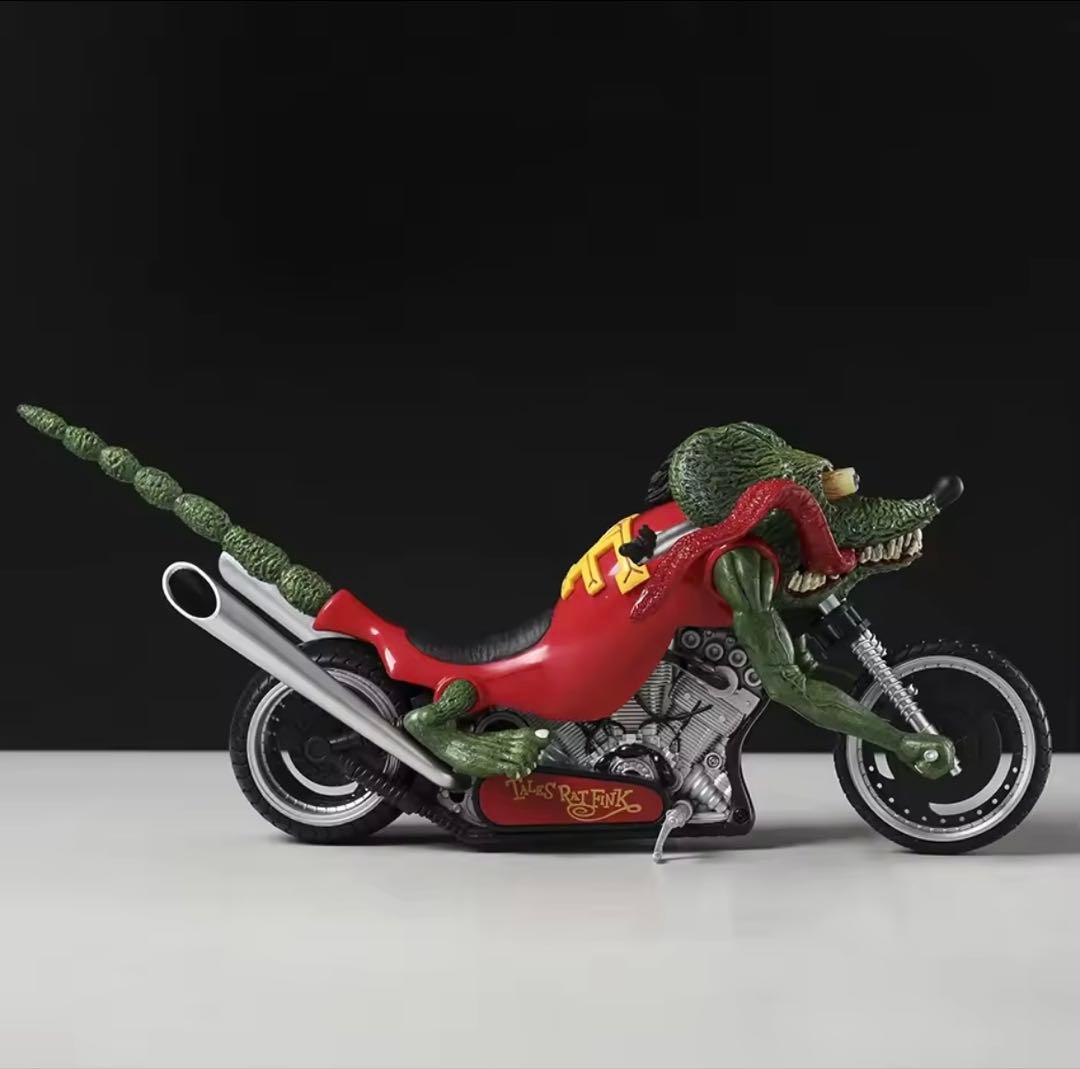 箱付き/ラットフィンク/Rat Fink/バイク/フィギュア/スタチュー - メルカリ