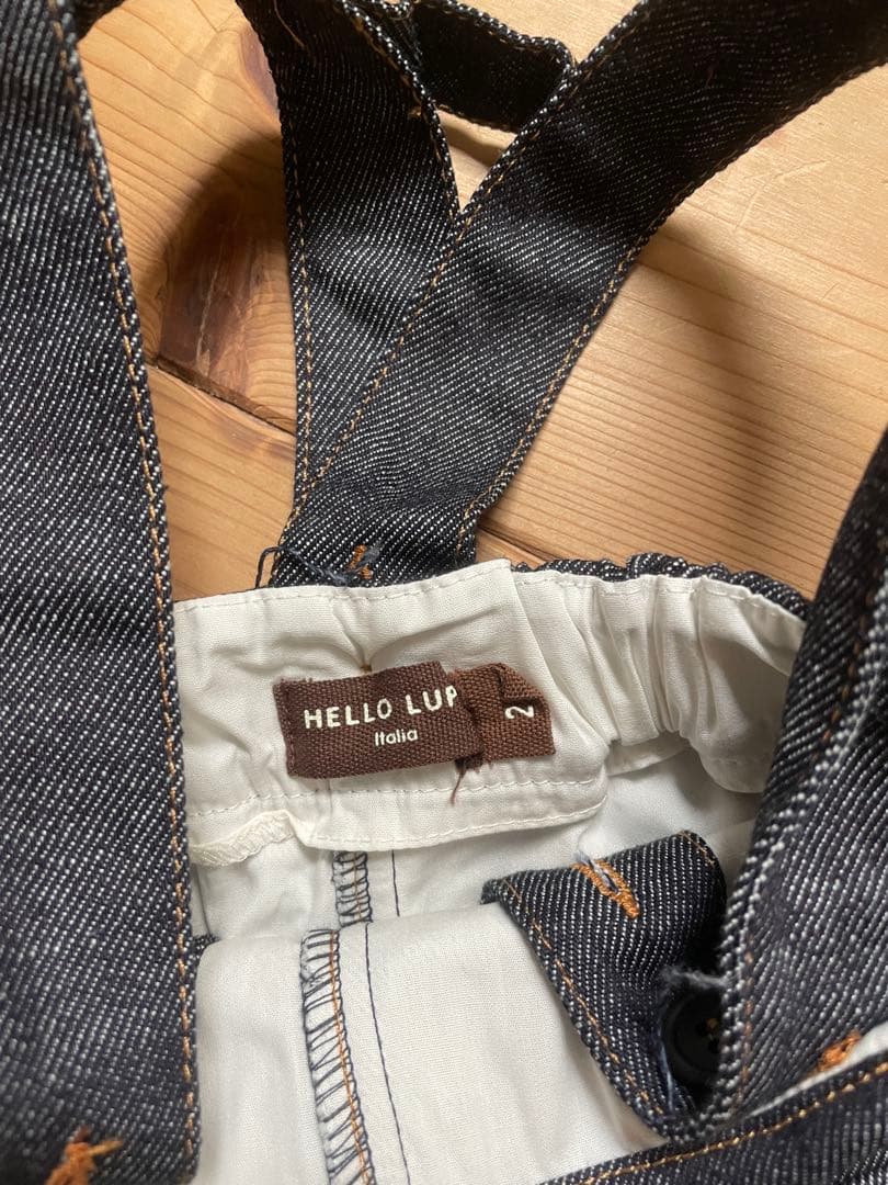 新品未使用】HELLO LUPO blue denim 18-24m - メルカリ