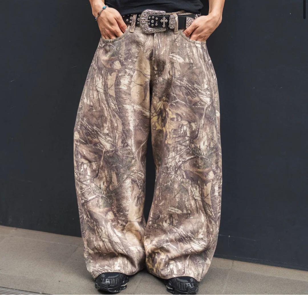 完売品】that's lifeザッツライフ リジットバギーデニム リアルツリー