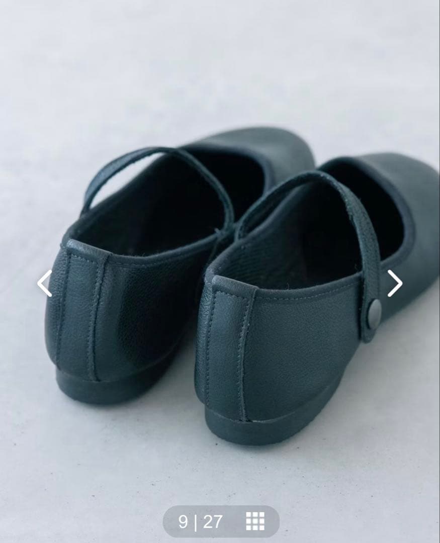 【新品】22.5CROWN｜レザーストラップジャズシューズ ワンストラップ