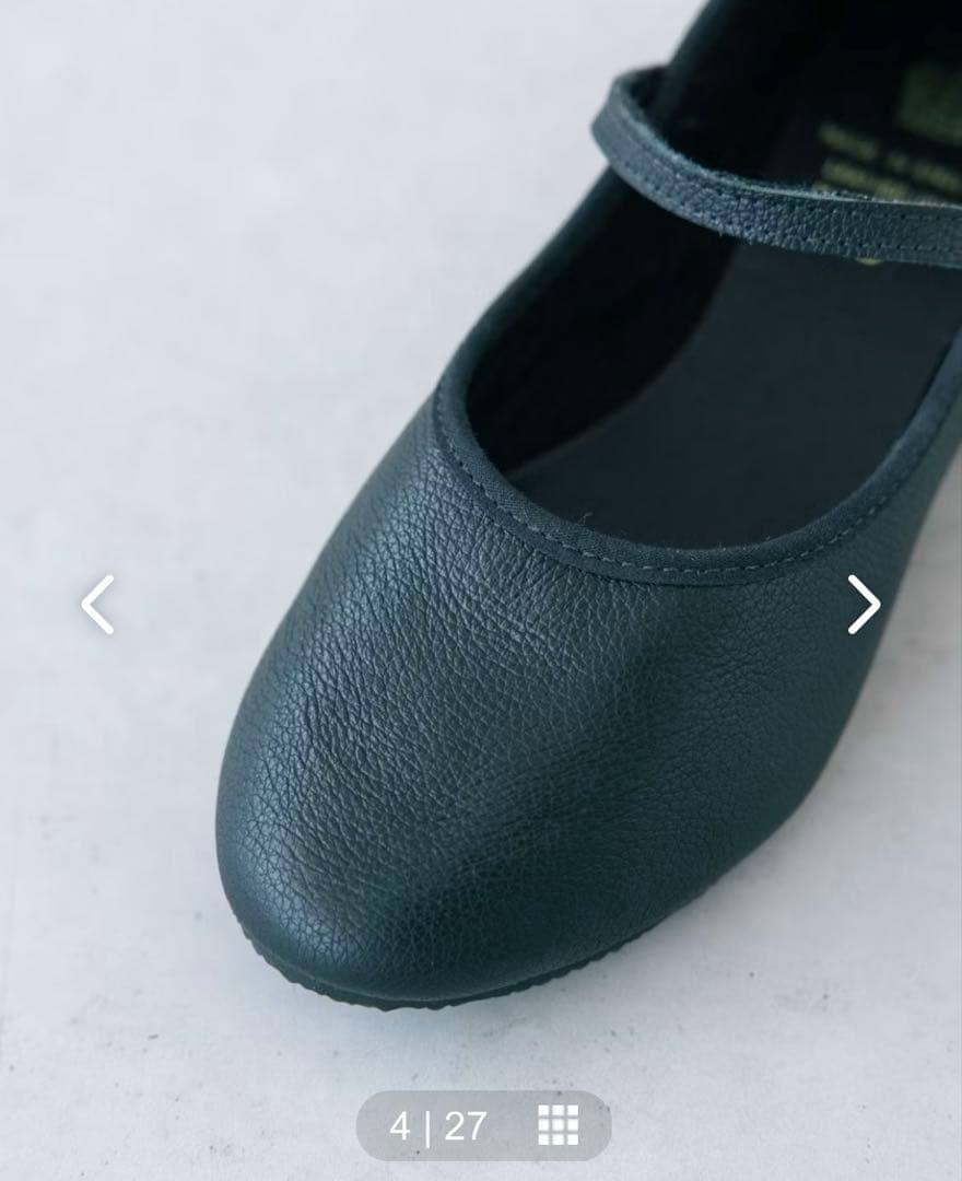 【新品】22.5CROWN｜レザーストラップジャズシューズ ワンストラップ