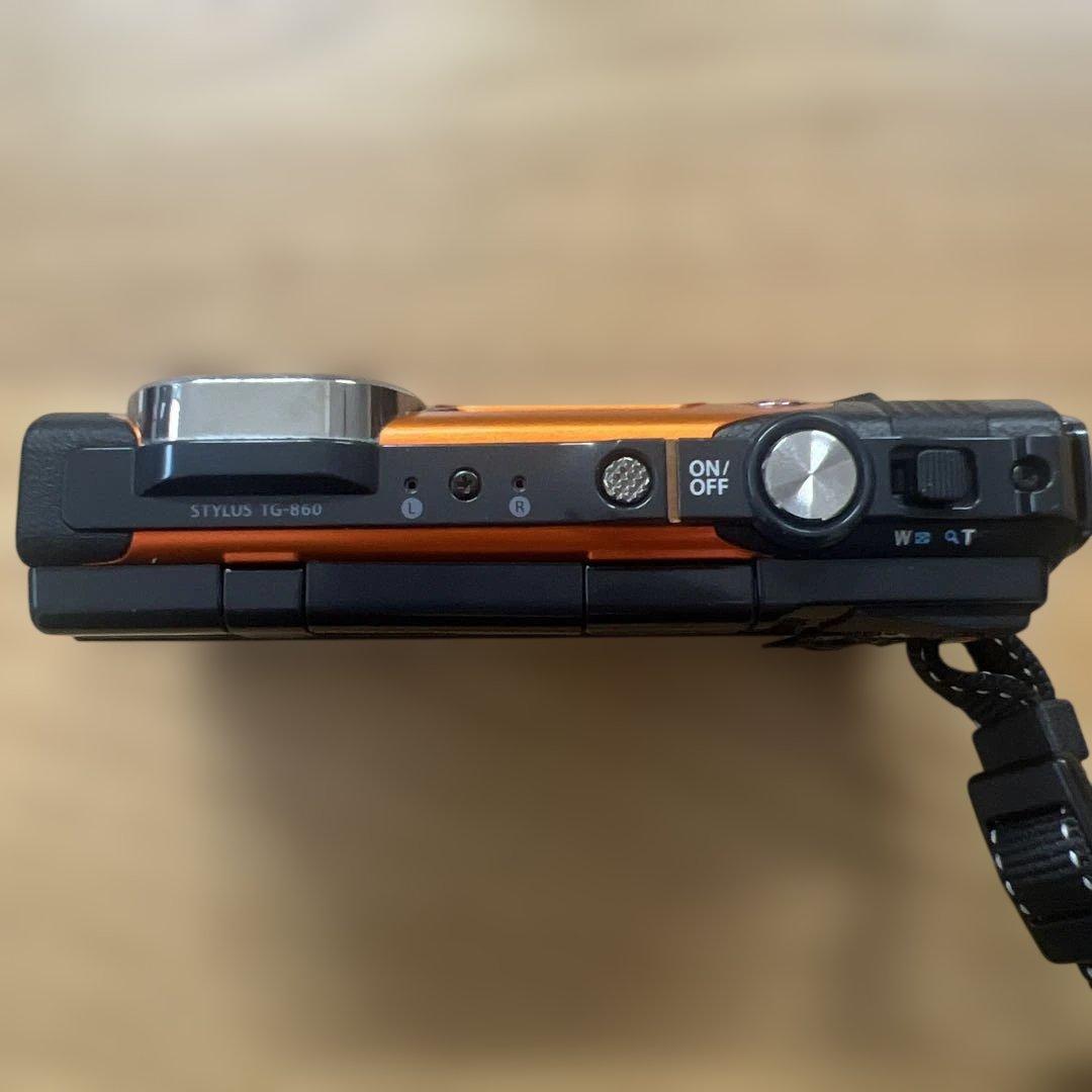 ジャンク】OLYMPUS Tough TG-860 デジタルカメラ オレンジ - メルカリ