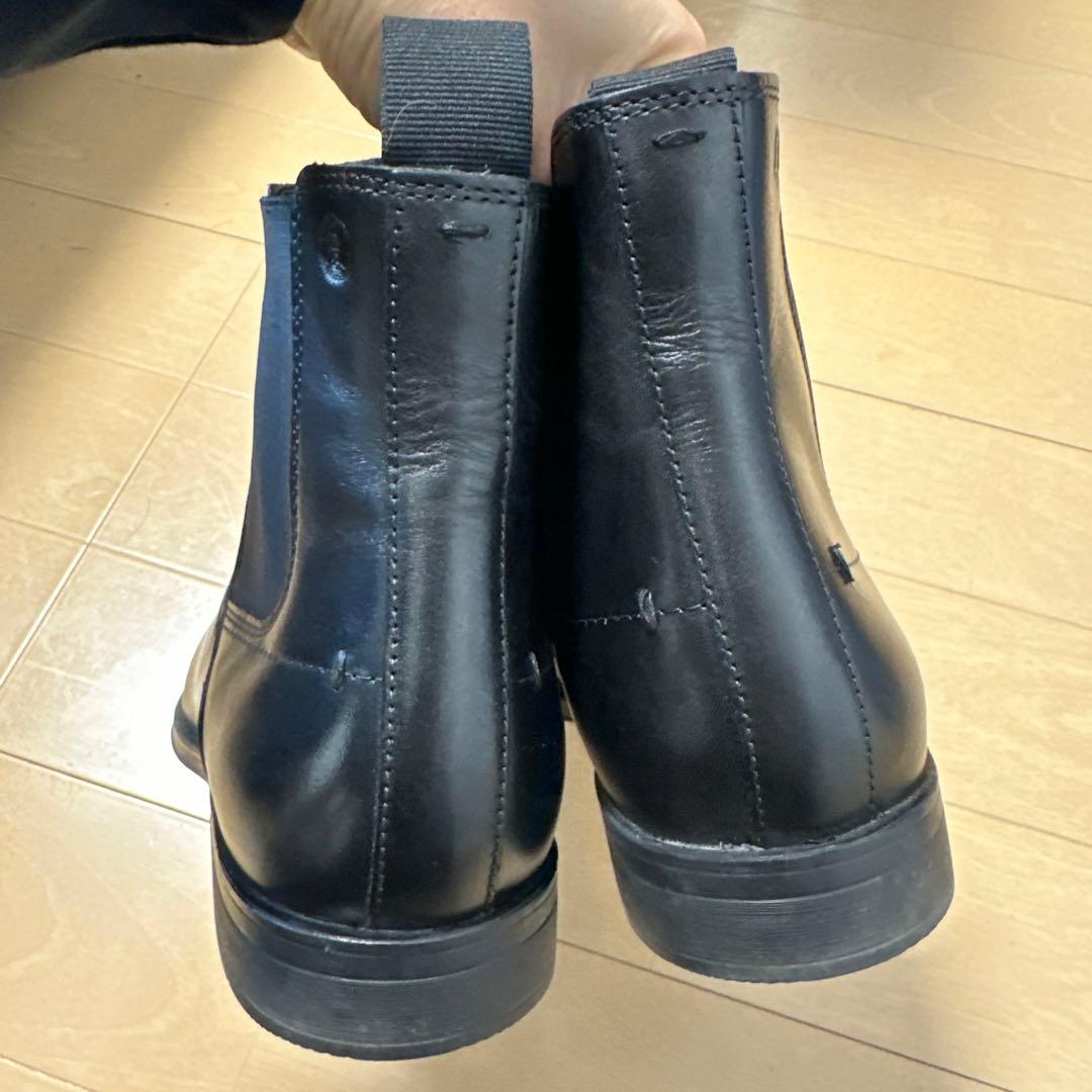 Clarks ブラック サイドゴアブーツ　値下げ可能　26.5cm 27.0cm
