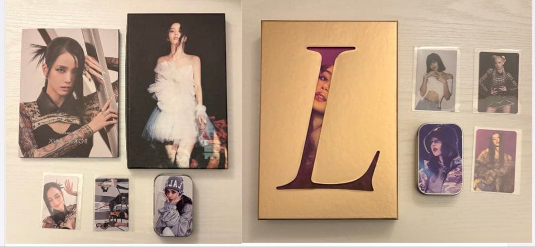 まとめ売り】BLACKPINK ジス リサ アルバム トレカ 缶ケース セット