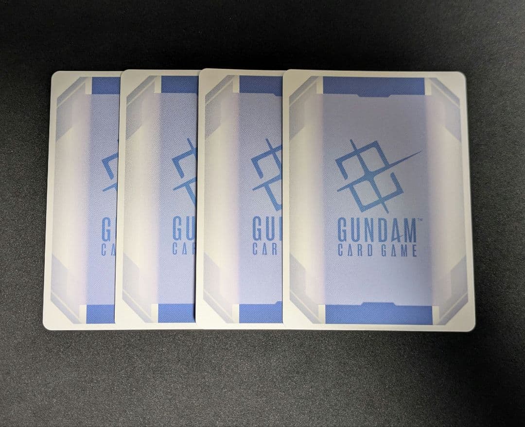 匿名配送】ガンダム GCG 三日月・オーガス C+ SP パラレル 4枚セット