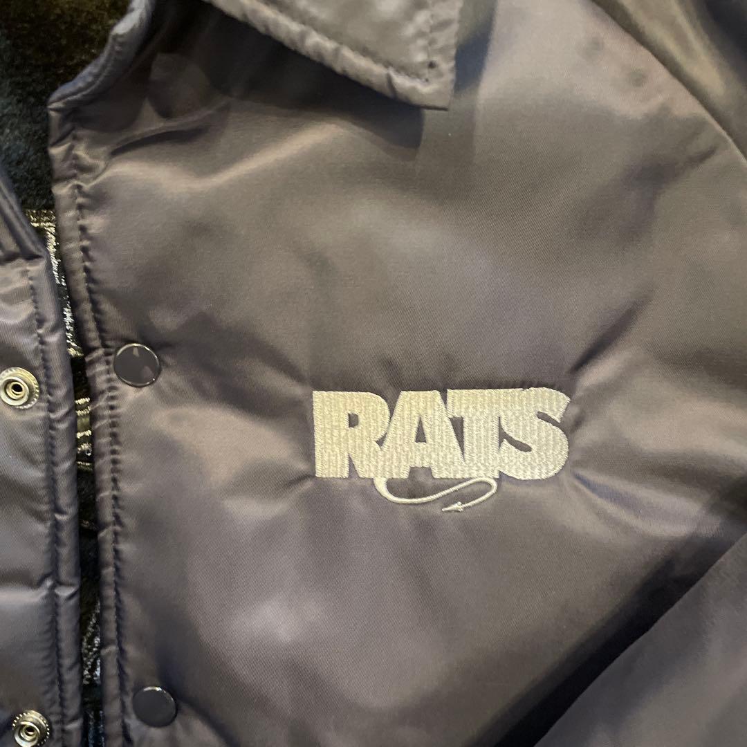 新品同様】RATS ラッツネイビー XLボアコーチジャケットwayoflife