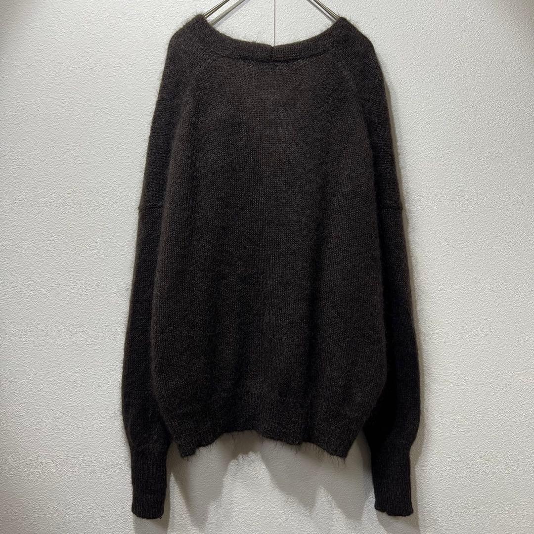 希少 美品 オーラリー イエナ別注 上質 モヘア ニット Vネック