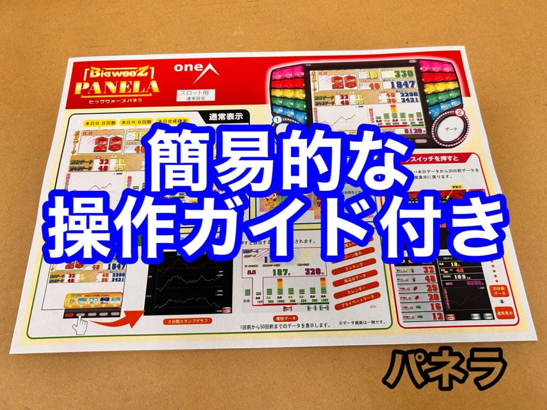 データカウンター・ビックウォーズパネラ・スロット用・家庭用電源加工