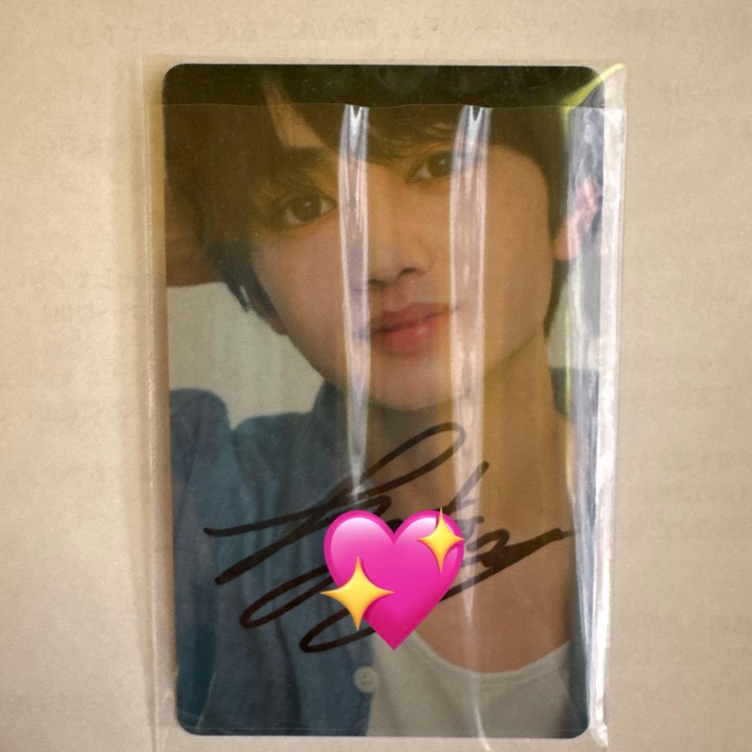 ICEx スタトレ　山本龍人　サイン入り 自撮り＆自画像あり！】ビジュ力たかすぎICEx（アイス）のメンバーに一