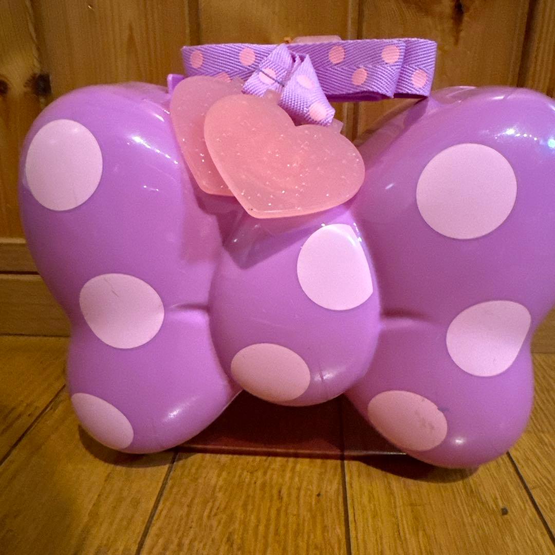 ミニー 紫リボン〉ディズニーポップコーンバケット - メルカリ