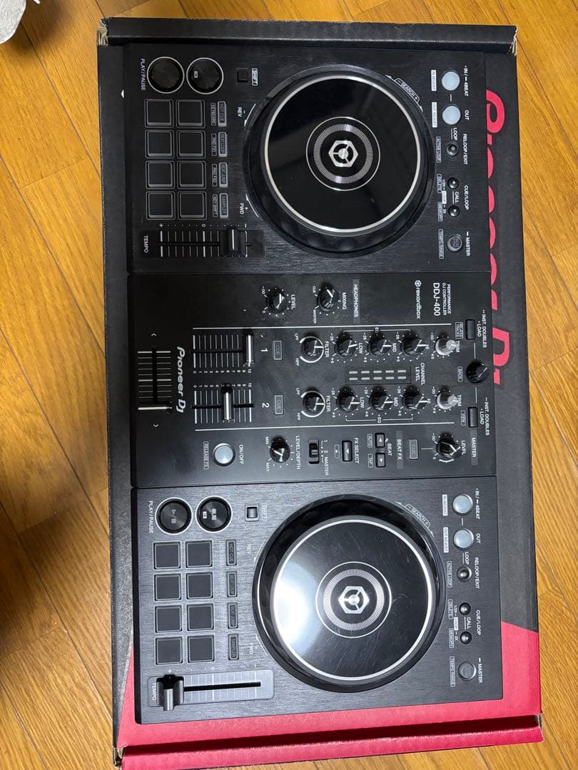 DJ機材 DDJ-400 rekodbox DDJ-400 - 2-channel DJ controller for rekordbox dj (Black)