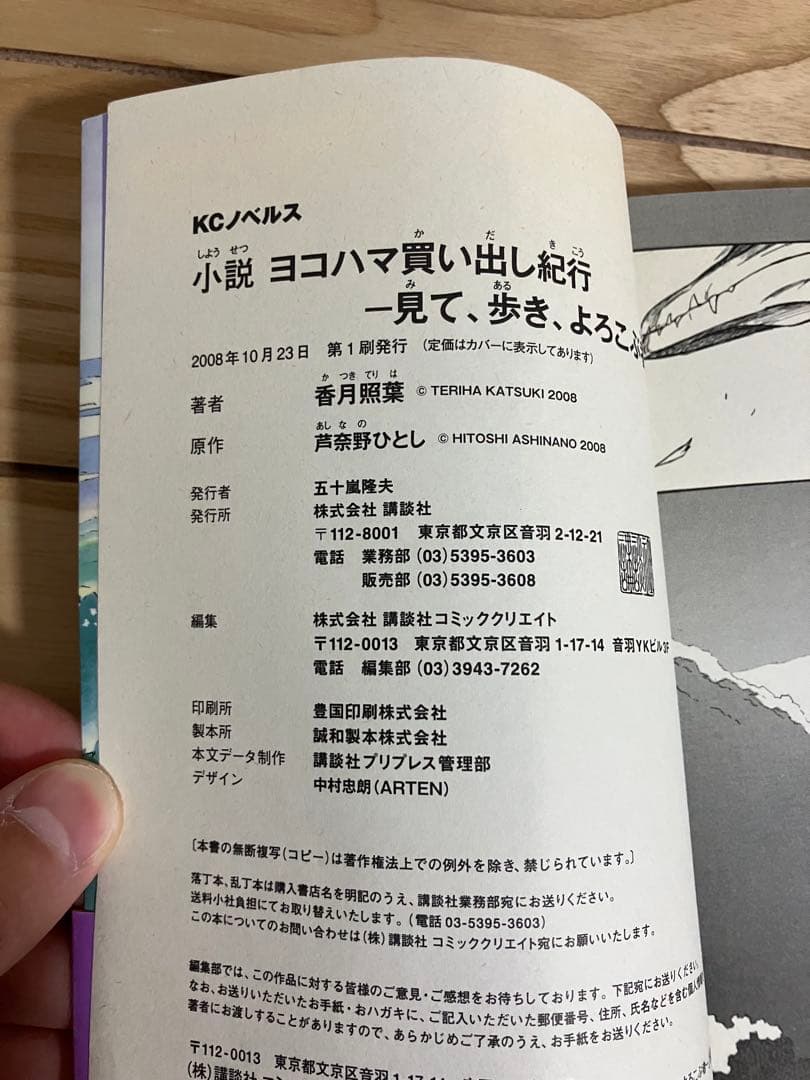 小説 ヨコハマ買い出し紀行-見て、歩き、よろこぶ者-