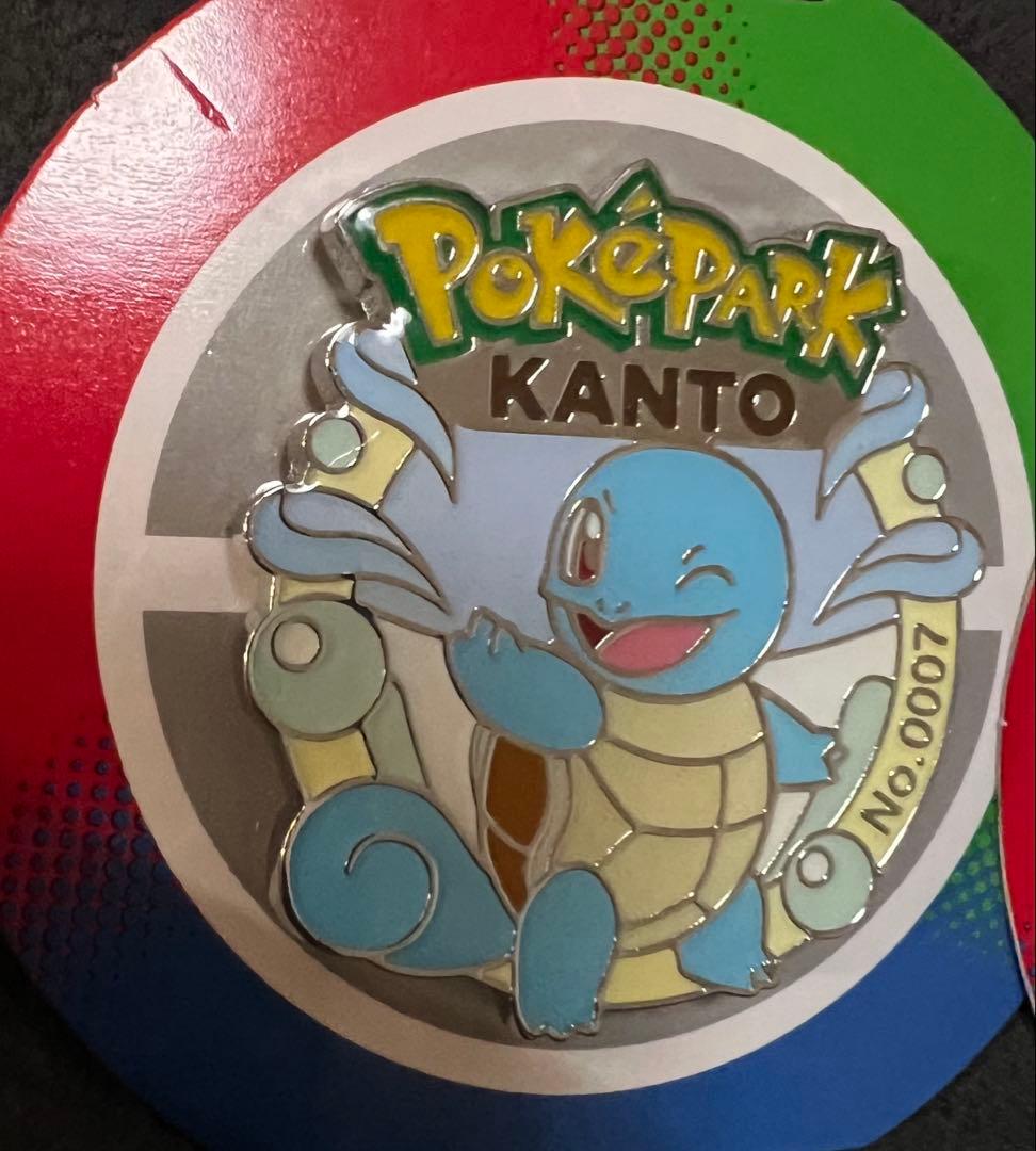 ポケモン ポケパーク カントー ピンズ ゼニガメ カメール カメックス3