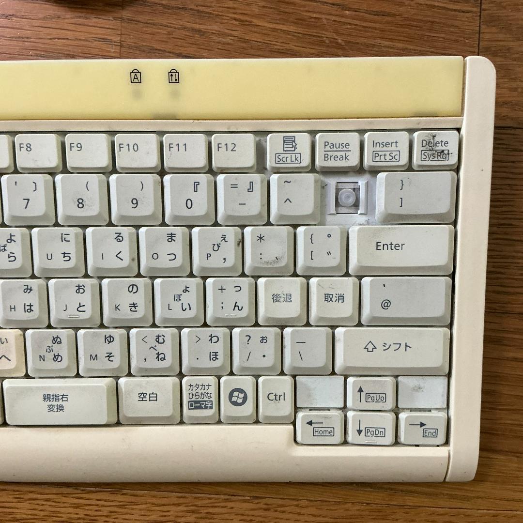 ジャンク品】親指シフトキーボードThumbTouch FKB7628-801 - メルカリ