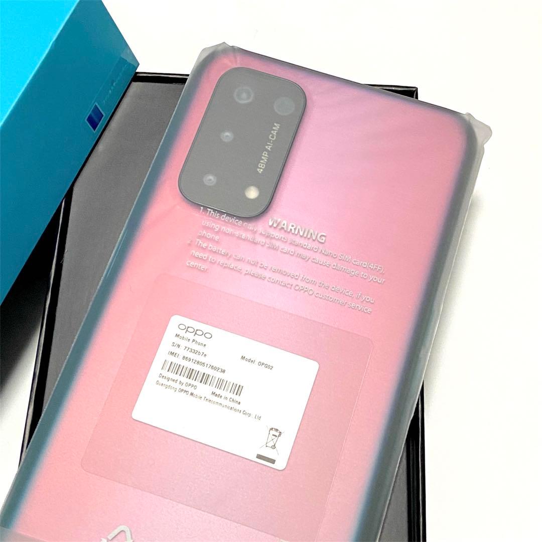 新品未使用】OPG02 OPPO A54 5G ファンタスティックパープル本体