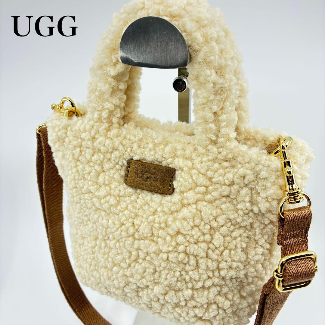 未使用✨ UGG マリベル ミニバッグ シェルパ 2way ショルダーバッグ