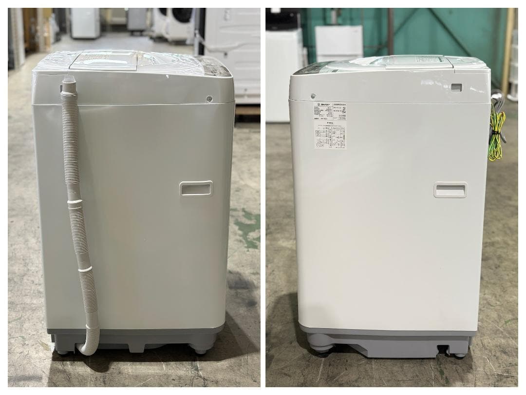 ■SHARP/シャープ■全自動洗濯機 7.0kg ES-T716 2023年製