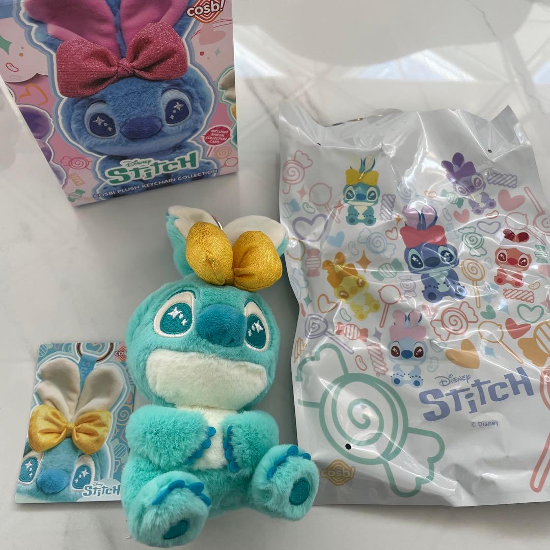 Stitch スティッチ cosbi コスビ 香港ディズニー ターコイズブルー