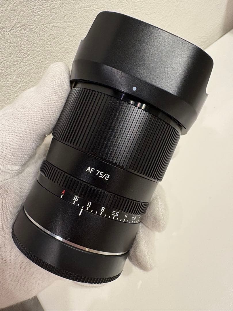 【美品】TTArtisan AF 75mm f2 【Zマウント用】 銘匠光学 TTArtisan AF 75mm F2 フルフレーム オートフォーカスレンズ