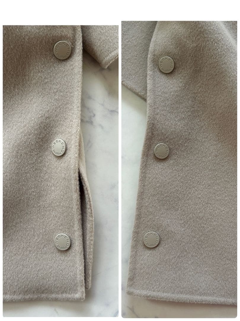 マックスマーラ 2022年モデル コート ダブルフェイス クチートアマーノ