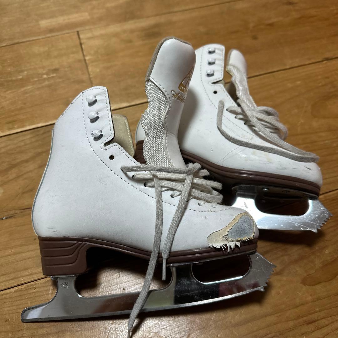 Jackson フィギュアスケート靴 ホワイト 21センチ - メルカリ