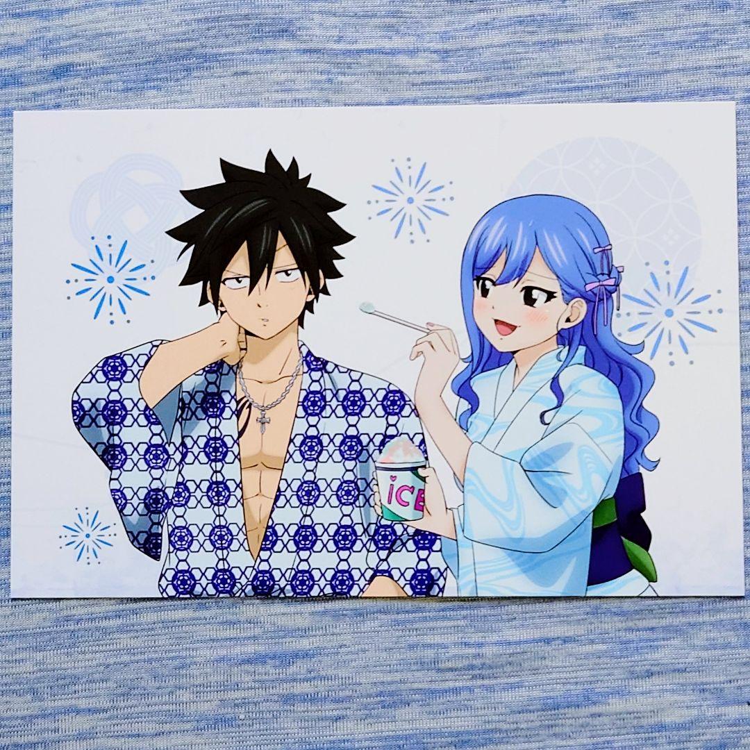 FT フェアリーテイル POP UP SHOP ポストカード グレイ ジュビア