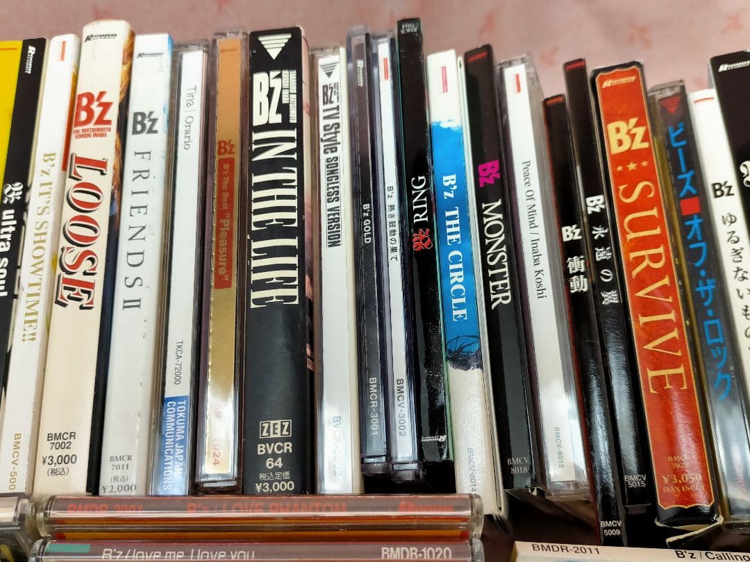 B'z CD DVD VHS コレクション まとめて - メルカリ