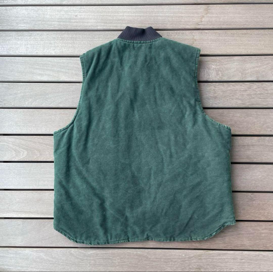 Carhartt カーハート V02 ベスト グリーン USA製 XL - メルカリ