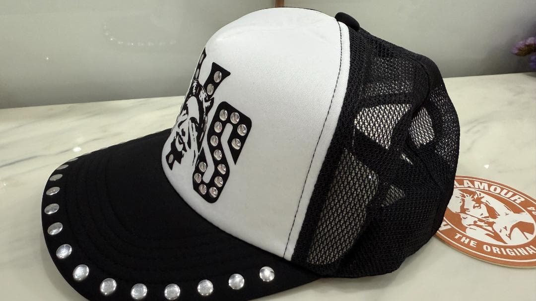 【新品未使用】ヒステリックグラマー　スタッズメッシュキャップ -401