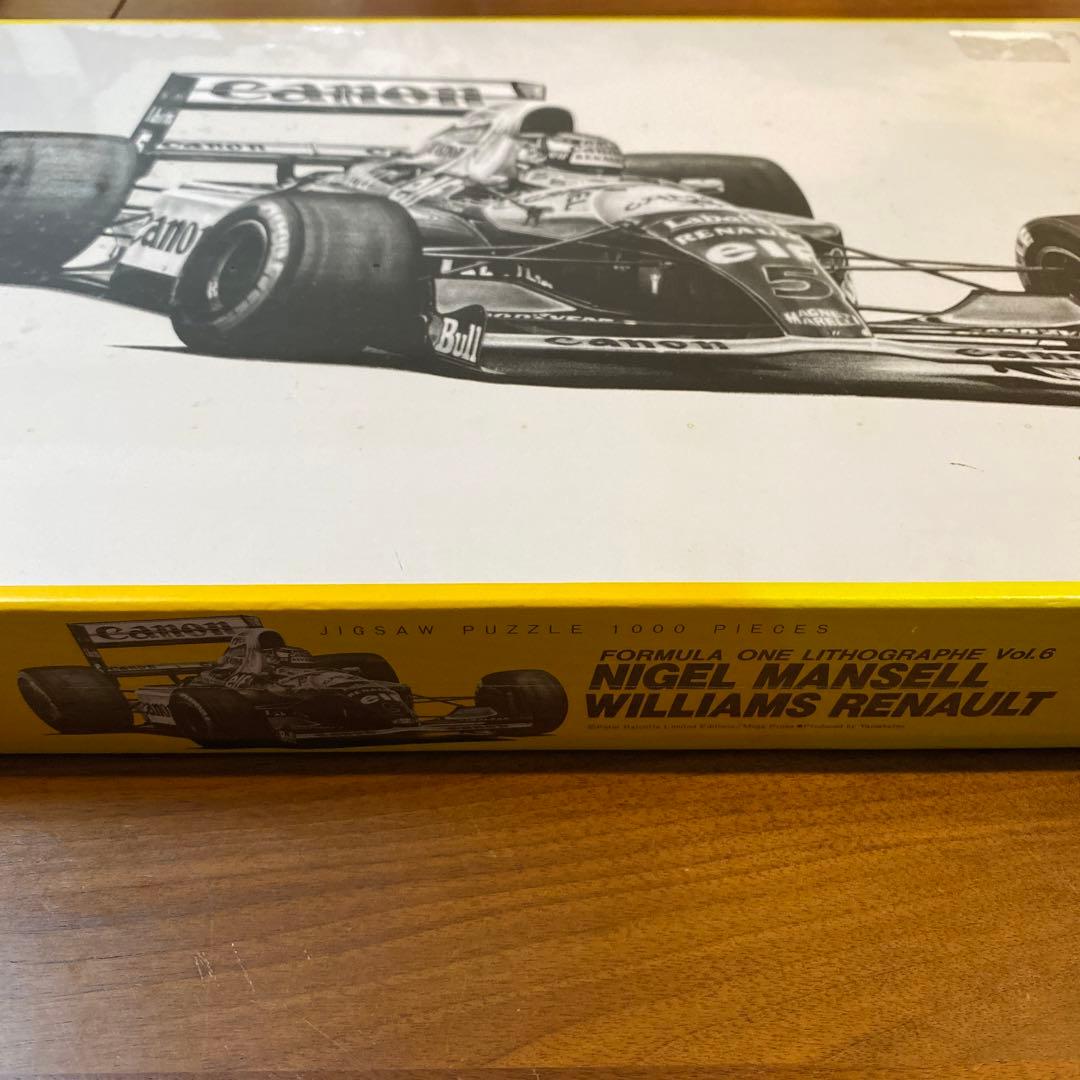 新品・未開封】ナイジェル・マンセル リトグラフ ジグソーパズル1000