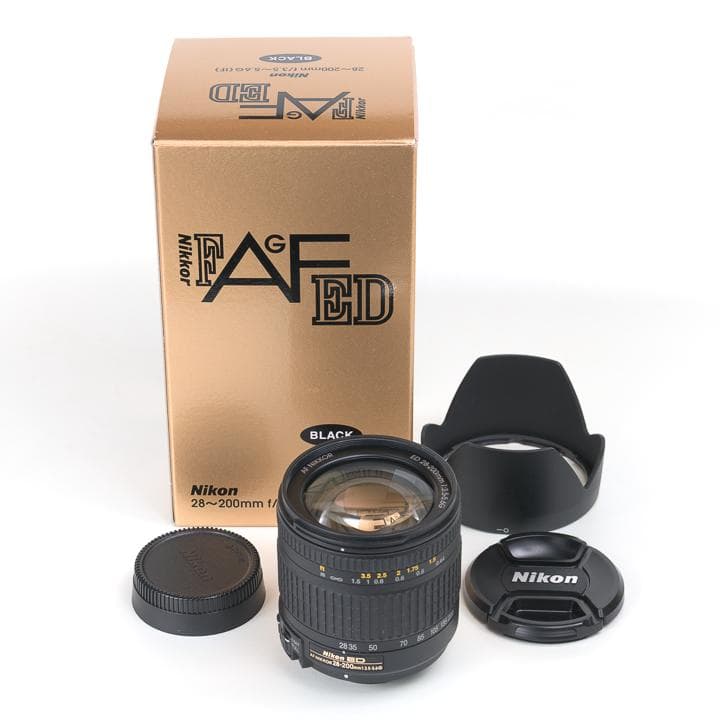 【箱付】AF Zoom Nikkor ED 28-200mm F3.5-5.6G 違いがわかる男」になりたい…Vol.4 AF Zoom NIKKOR ED 28-200mm F3.5
