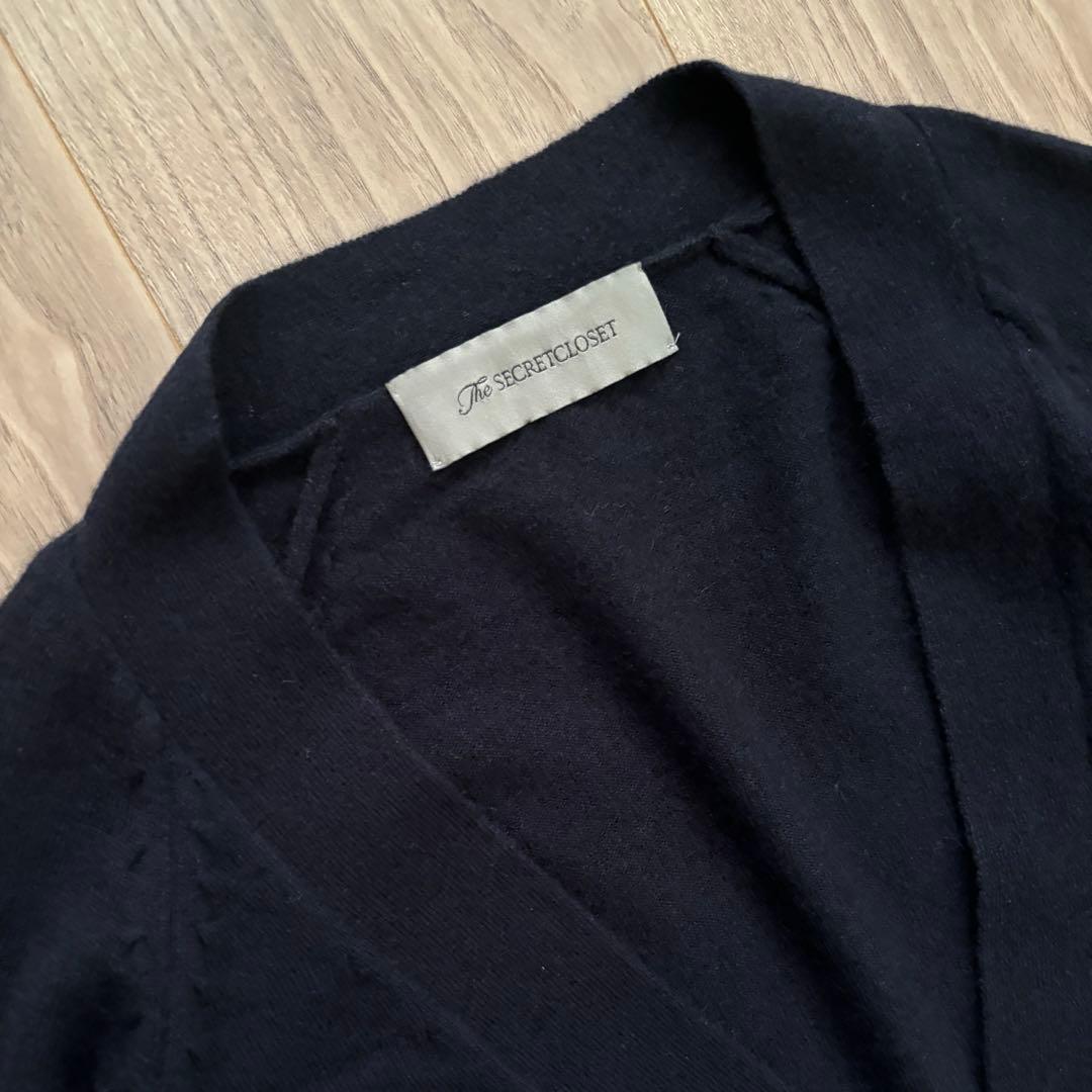 THE SECRET CLOSET カシミヤCD NAVY美品Lサイズ - メルカリ