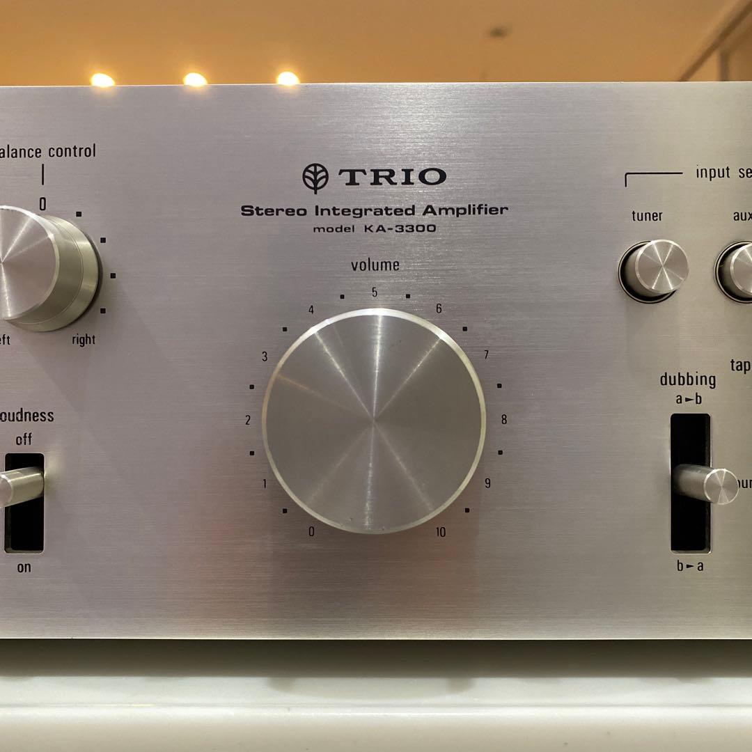 TRIO プリメインアンプ KA-3300 動作品トリオ - メルカリ