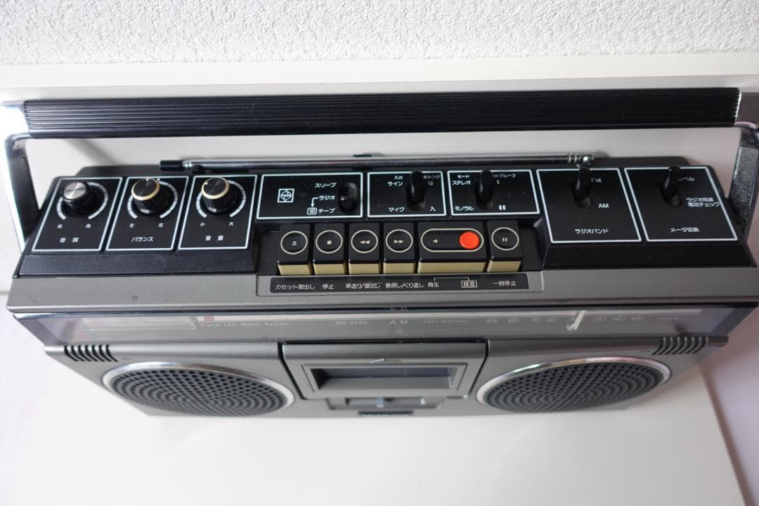 動作品 ナショナル ステレオ・ラジカセ RQ-4050『ステレオMACムゥ