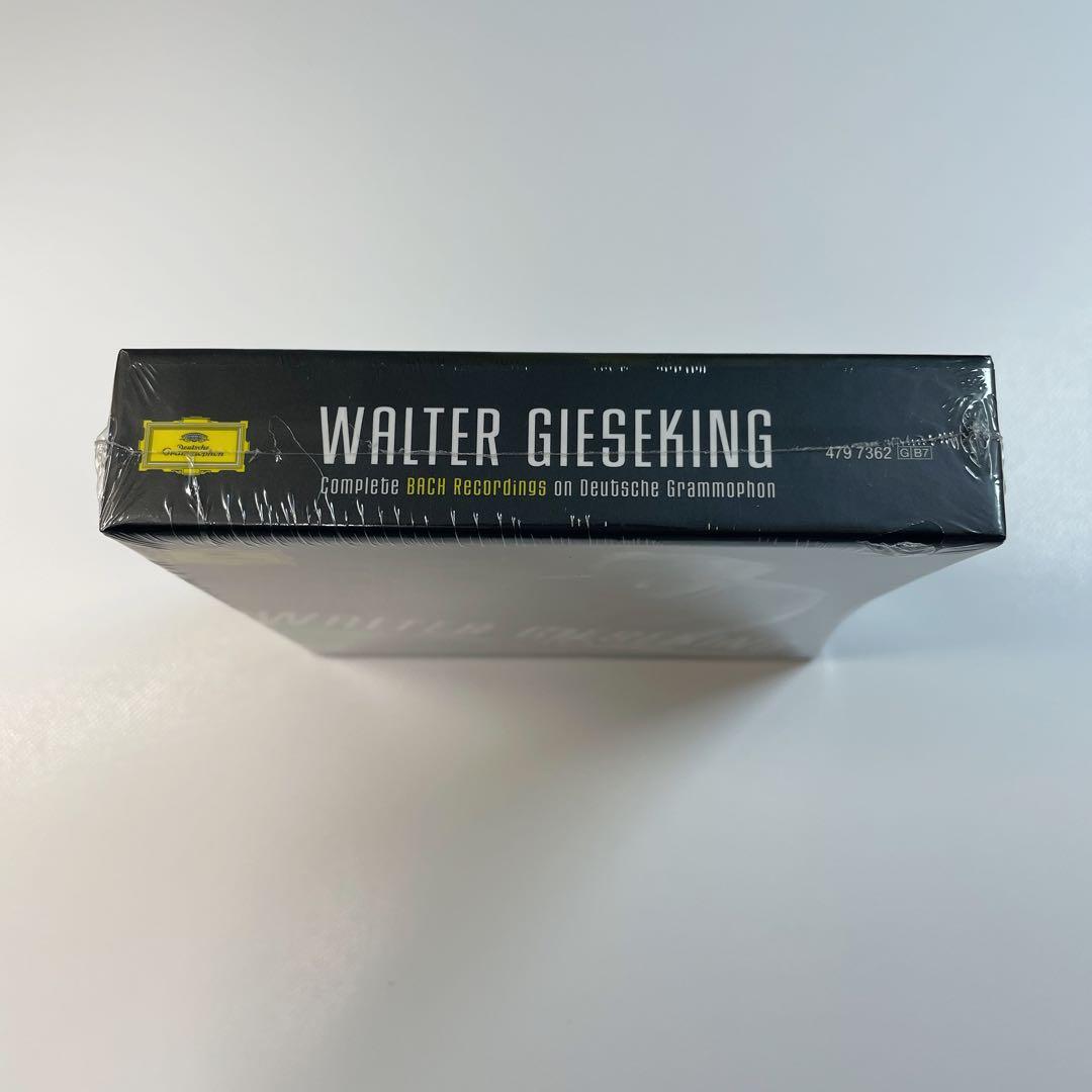 （未開封）ギーゼキング　DG バッハ録音全集　Walter Gieseking
